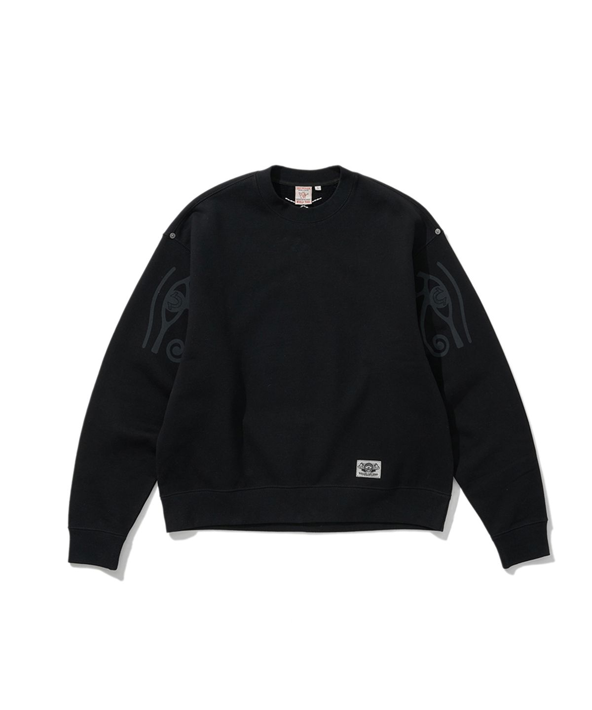트루릴리젼(TRUERELIGION) ETERNAL CIRCLE SWEAT SHIRT BLACK
