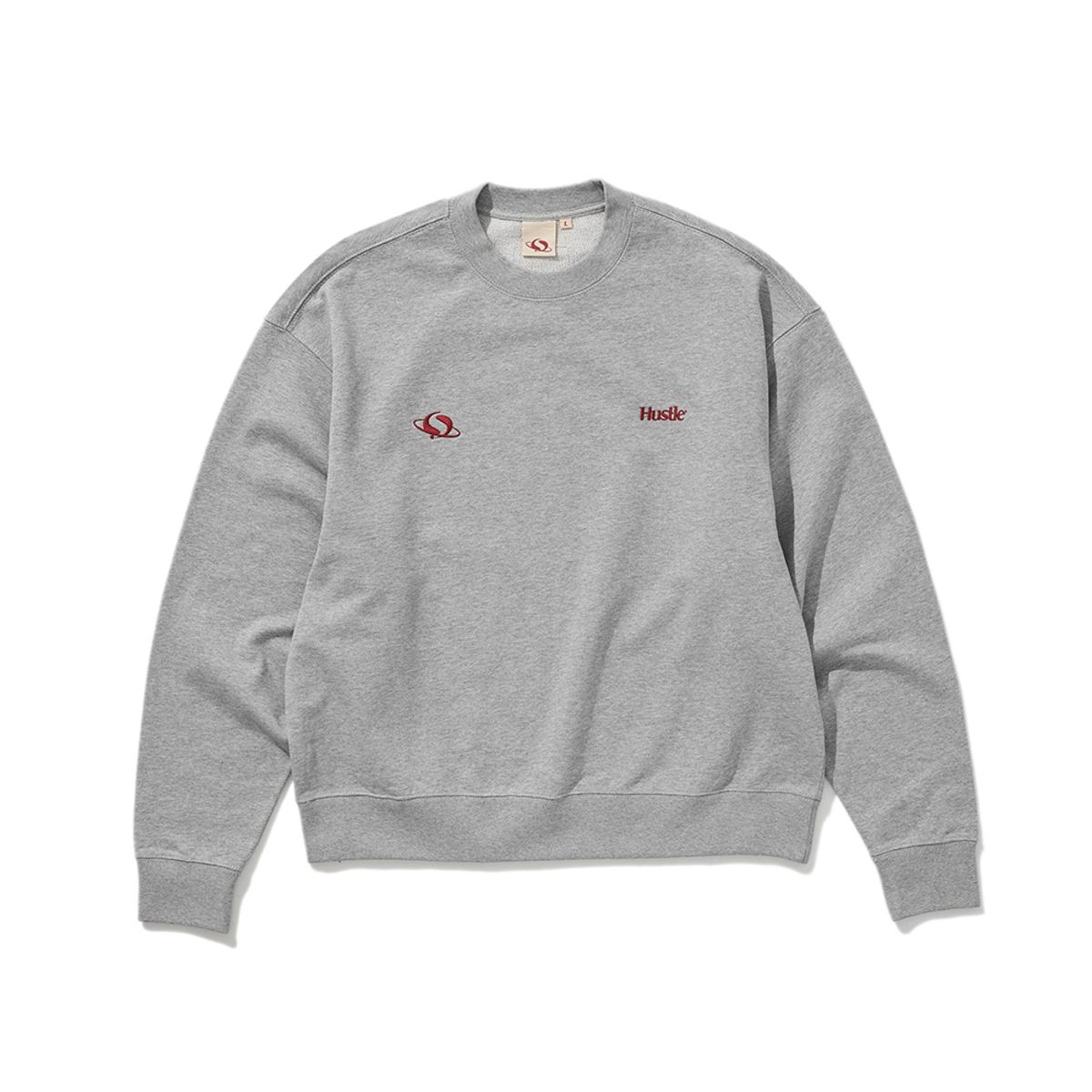트루릴리젼(TRUERELIGION) HUSTLE CLASSIC SWEAT SHIRT MELANGE