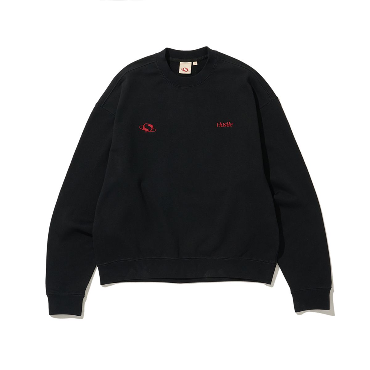 트루릴리젼(TRUERELIGION) HUSTLE CLASSIC SWEAT SHIRT BLACK