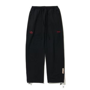 (W) HUSTLE SWEAT PANTS BLACK
