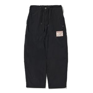 NOBLE WOVEN PANTS BLACK