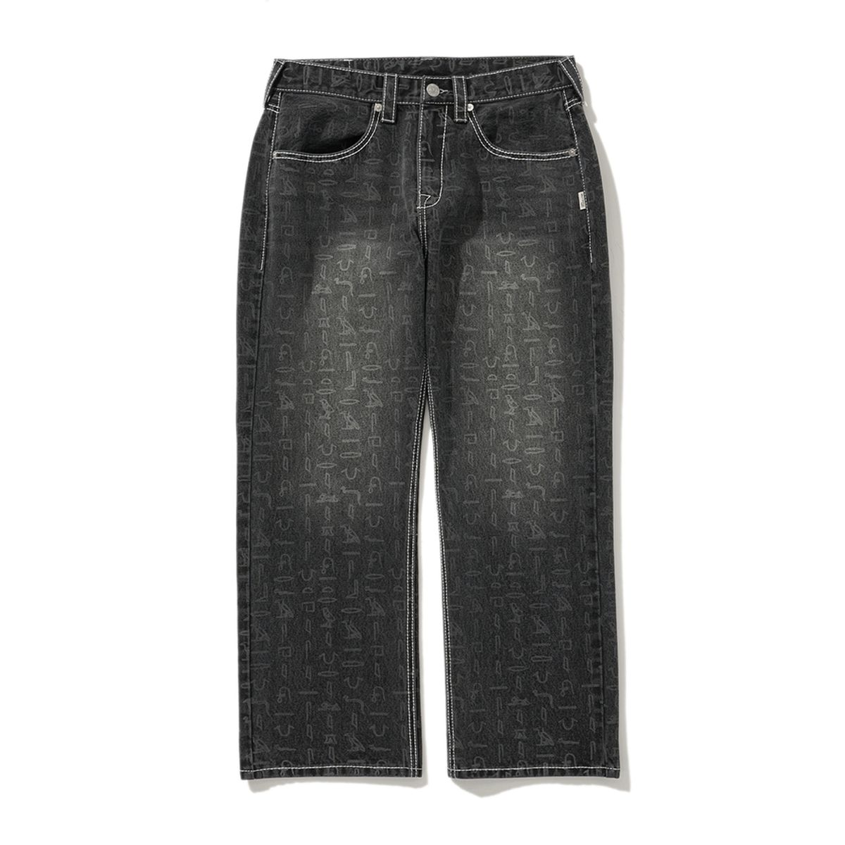 트루릴리젼(TRUERELIGION) HIEROGLYPHIC PANTS BLACK