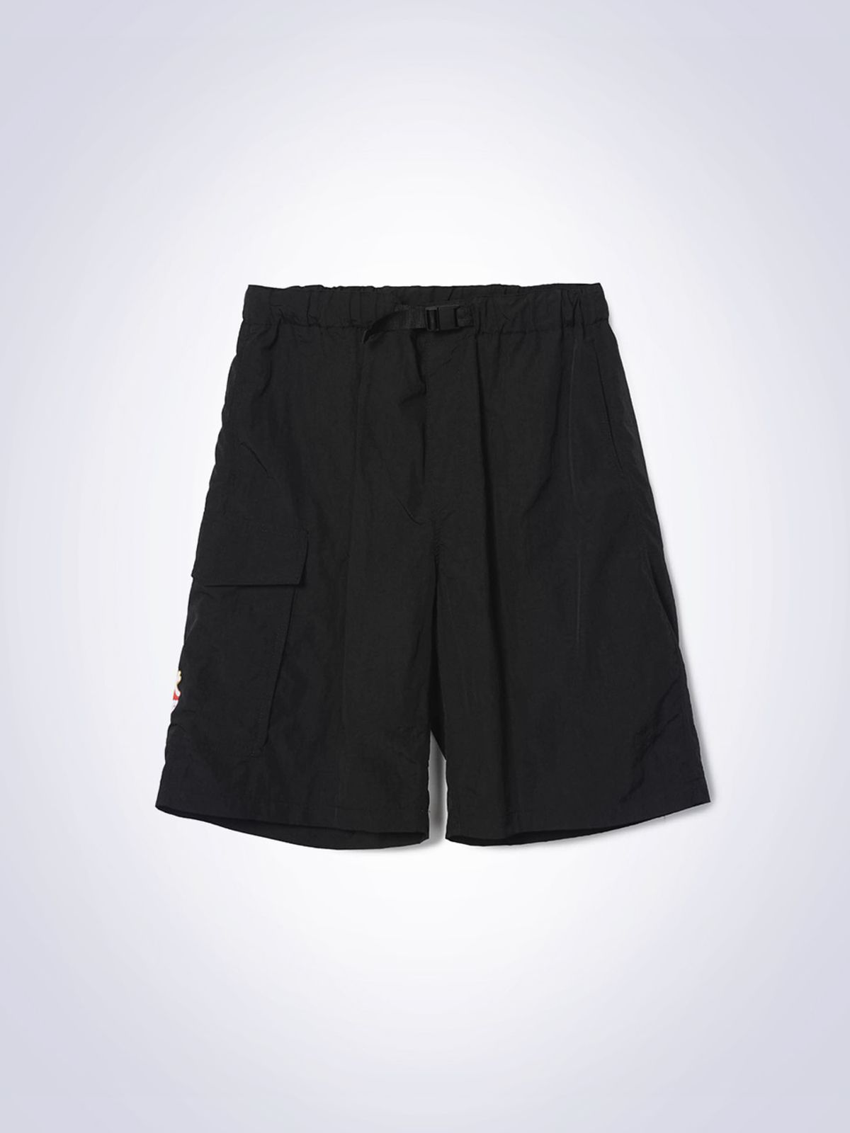 하우스공칠이씨(HAUS072C) TOM HALF SHORTS PANTS BLACK