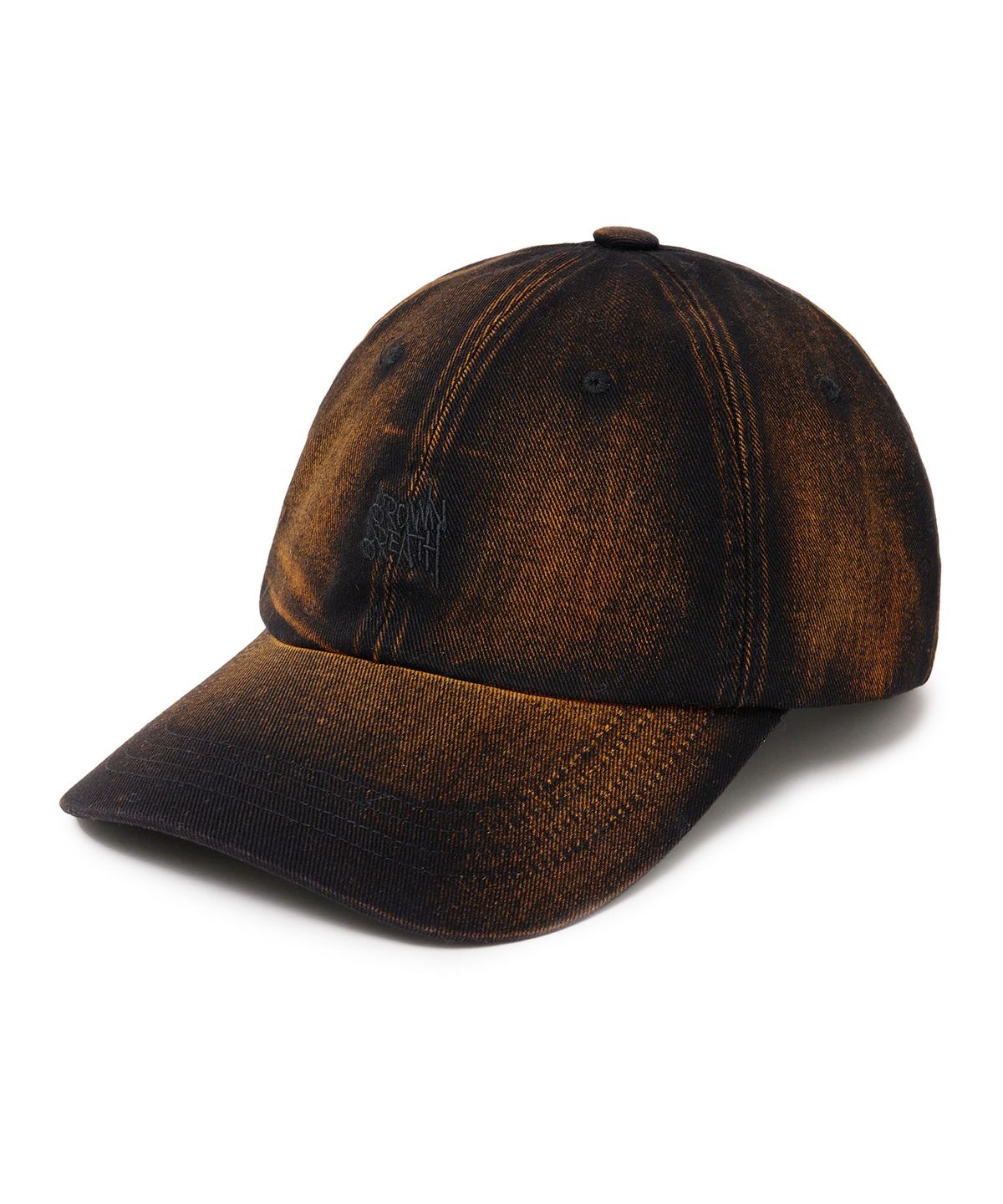 브라운브레스(BROWNBREATH) WASHING TAG CAP - BLACK