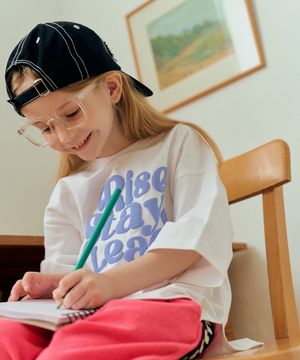 엠보 이지핏 코튼 티셔츠_아이보리