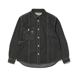 DENIM FIELD SHIRT BLACK