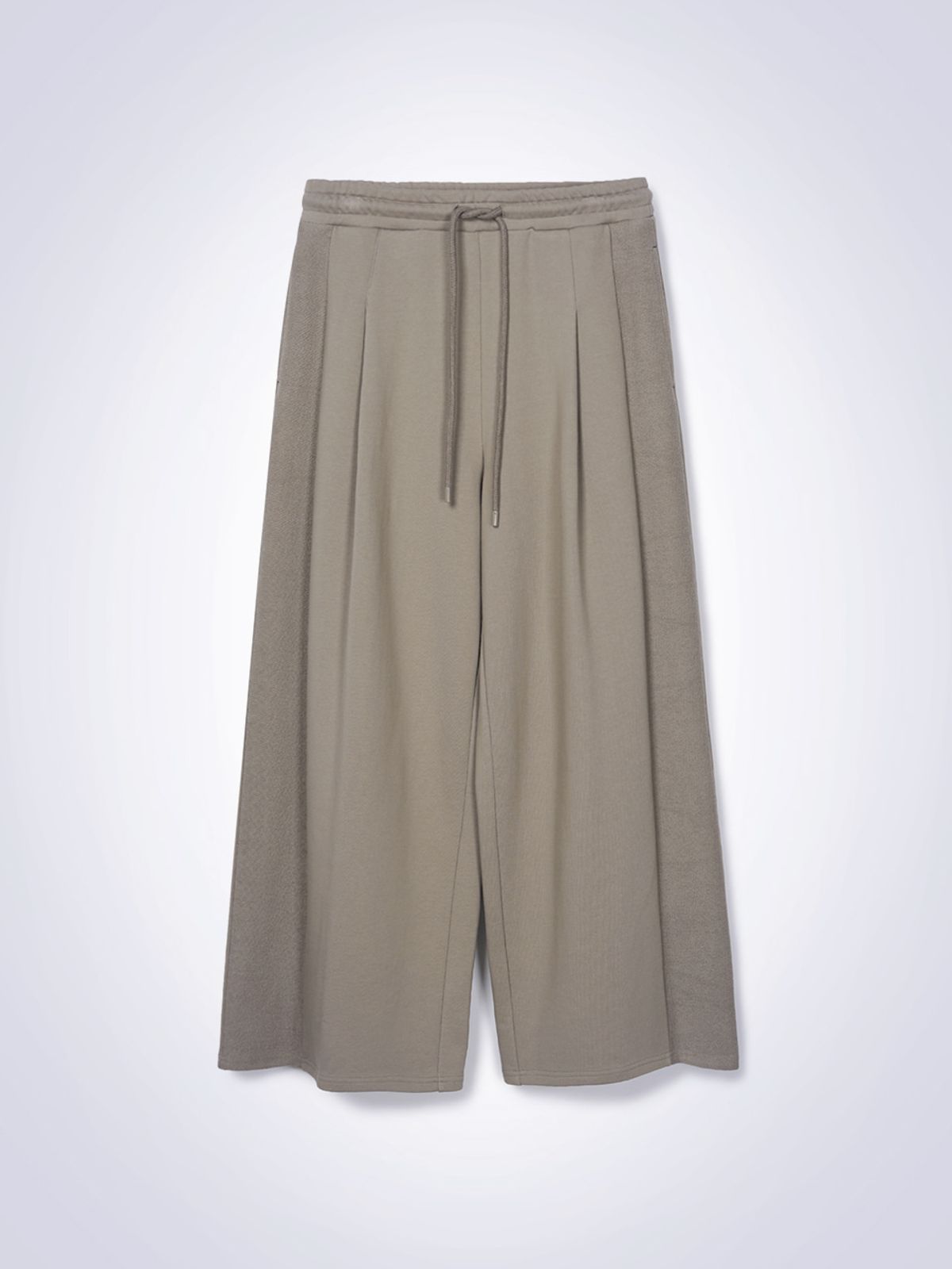 하우스공칠이씨(HAUS072C) PATCH LOUNGE PANTS LIGHT BROWN