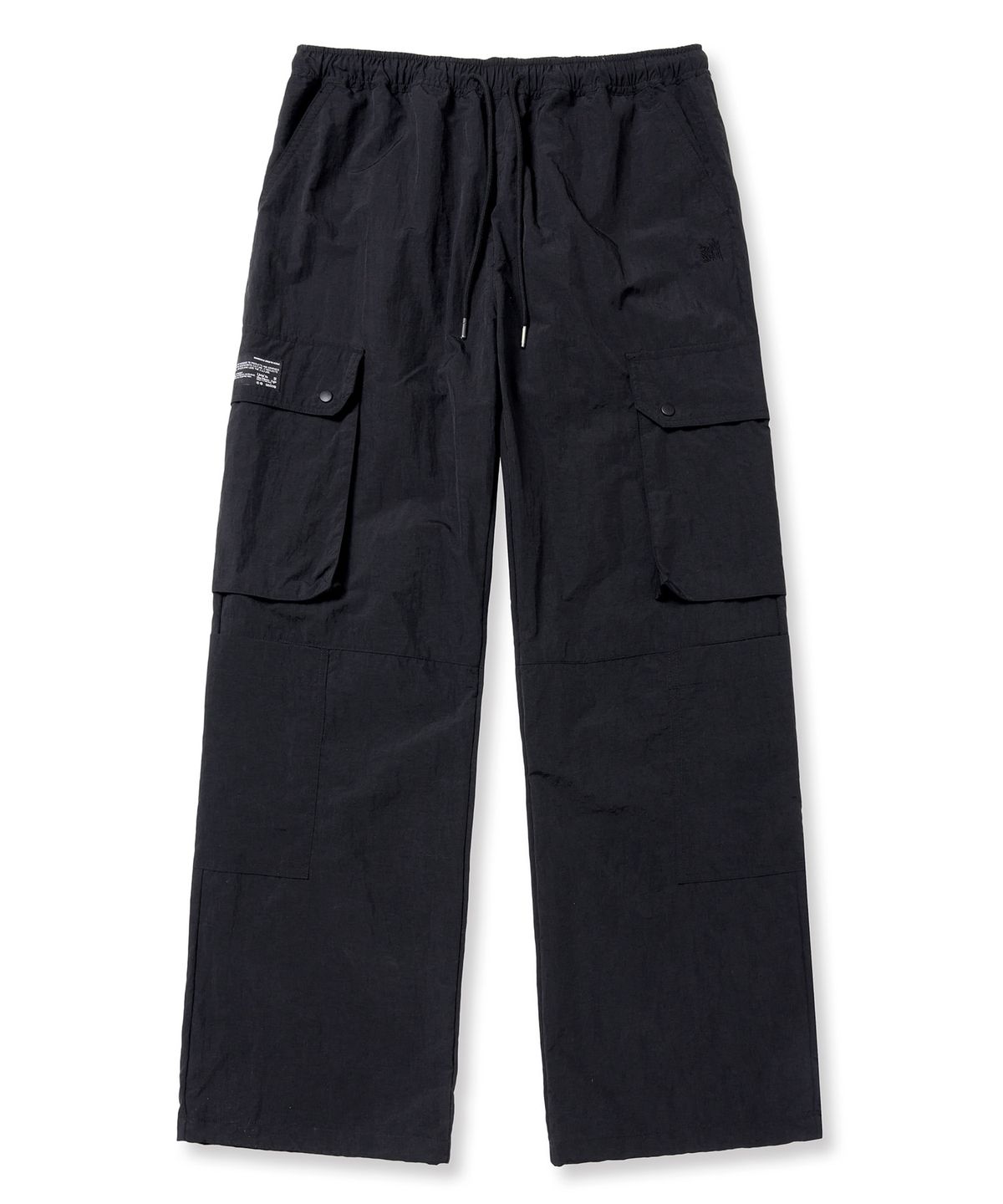 브라운브레스(BROWNBREATH) NYLON BANDING PANTS - BLACK