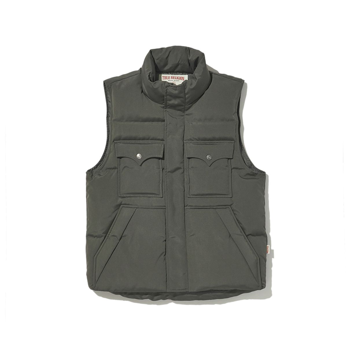 트루릴리젼(TRUERELIGION) MIL ARMOR VEST KHAKI