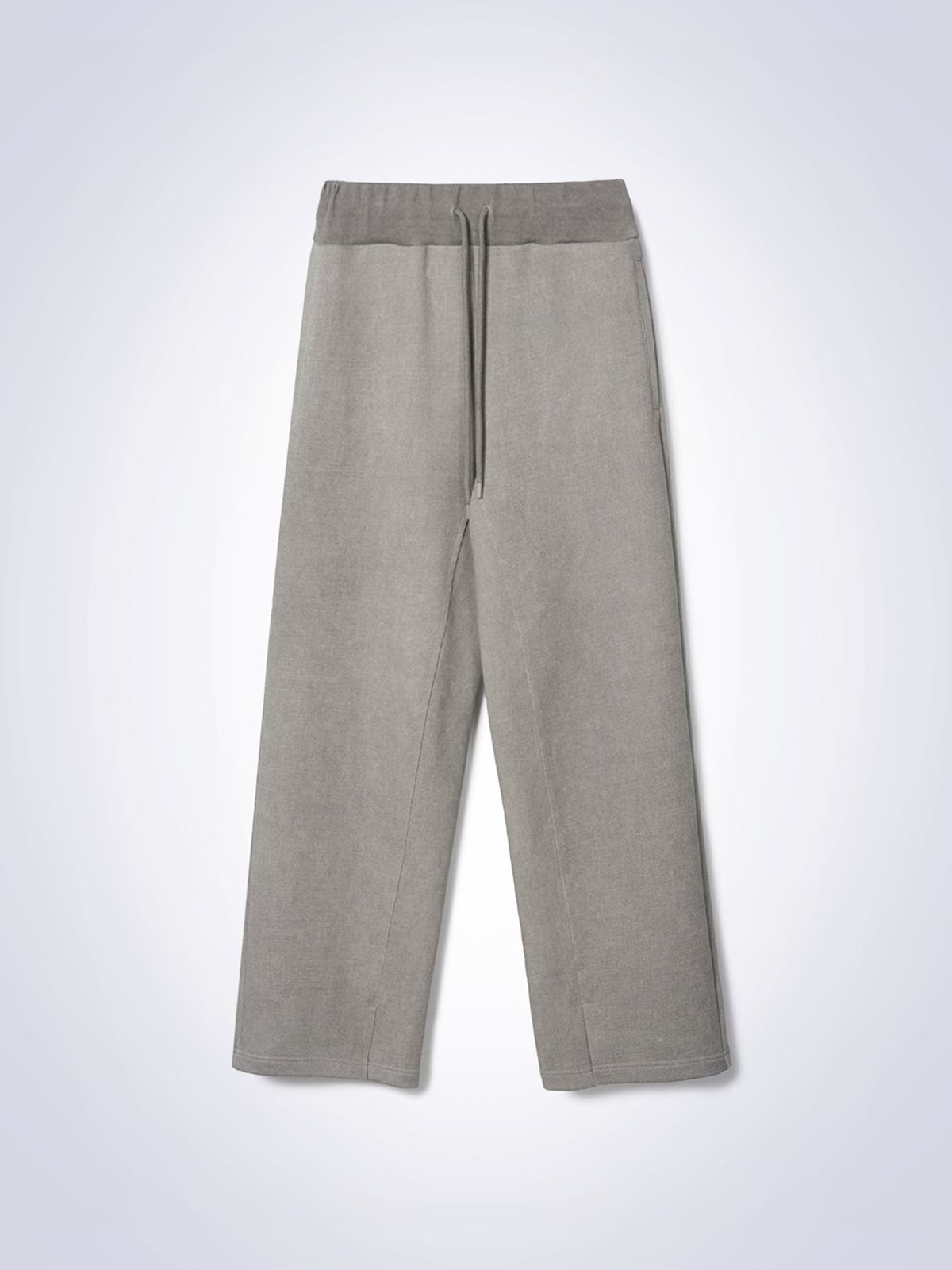 하우스공칠이씨(HAUS072C) WASHING EFFECT WIDE PANTS LIGHT GREY