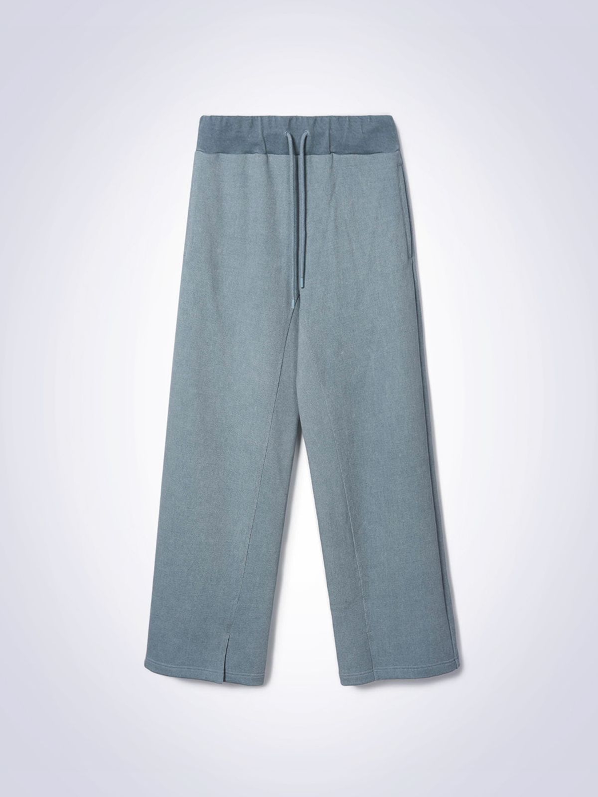 하우스공칠이씨(HAUS072C) WASHING EFFECT WIDE PANTS LIGHT BLUE