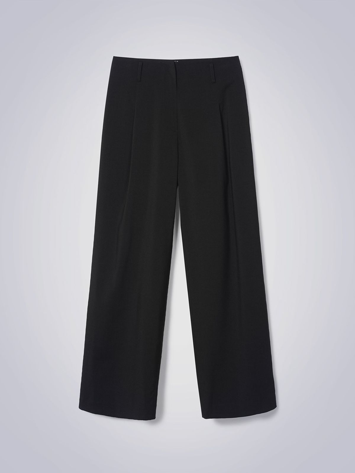 하우스공칠이씨(HAUS072C) NO OBI ONE TUCK PANTS BLACK