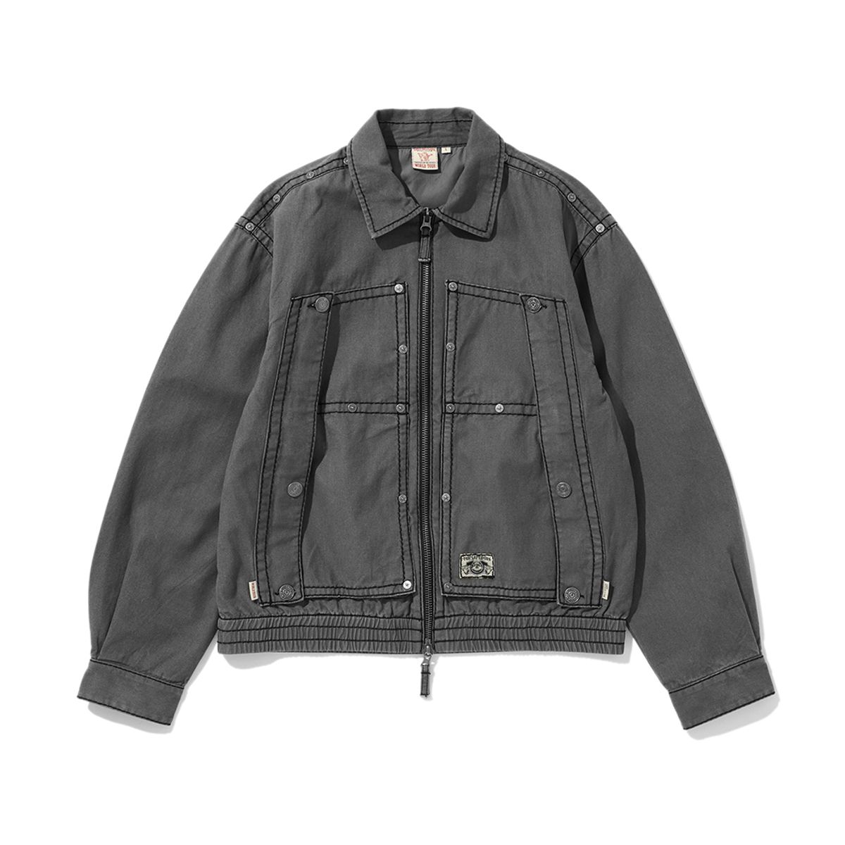 트루릴리젼(TRUERELIGION) GRAND HUNTER JACKET CHACOAL