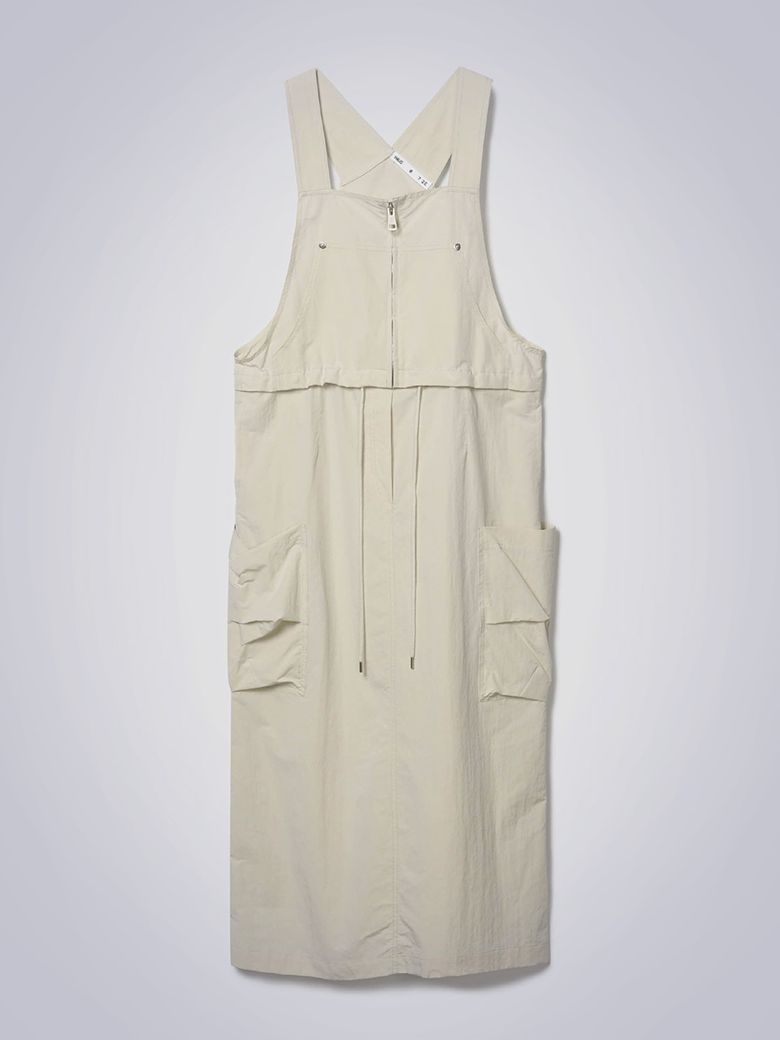 SUSPENDER LING ONEPIECE LIGHT BEIGE