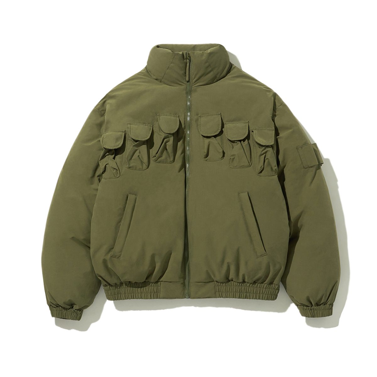 트루릴리젼(TRUERELIGION) BULLET POCKET JUMPER KHAKI