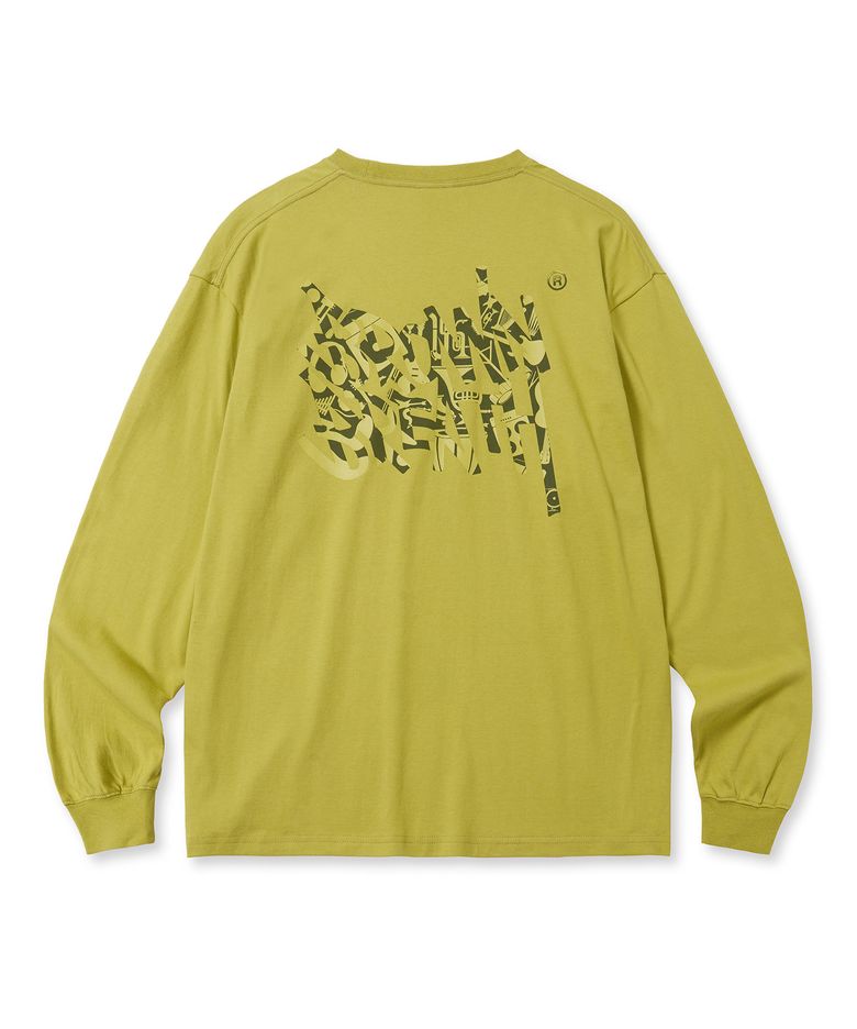 INSTRUMENTAL TAG LONGSLEEVE - LIME