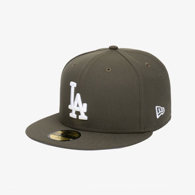 MLB LA 다저스 베이직 사이즈캡 뉴 올리브 11941969