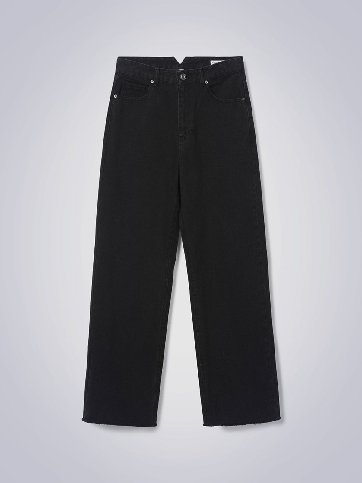 하우스공칠이씨(HAUS072C) STRAIGHT JEANS BLACK