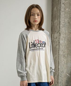 어센틱 라글란 티셔츠 Grey