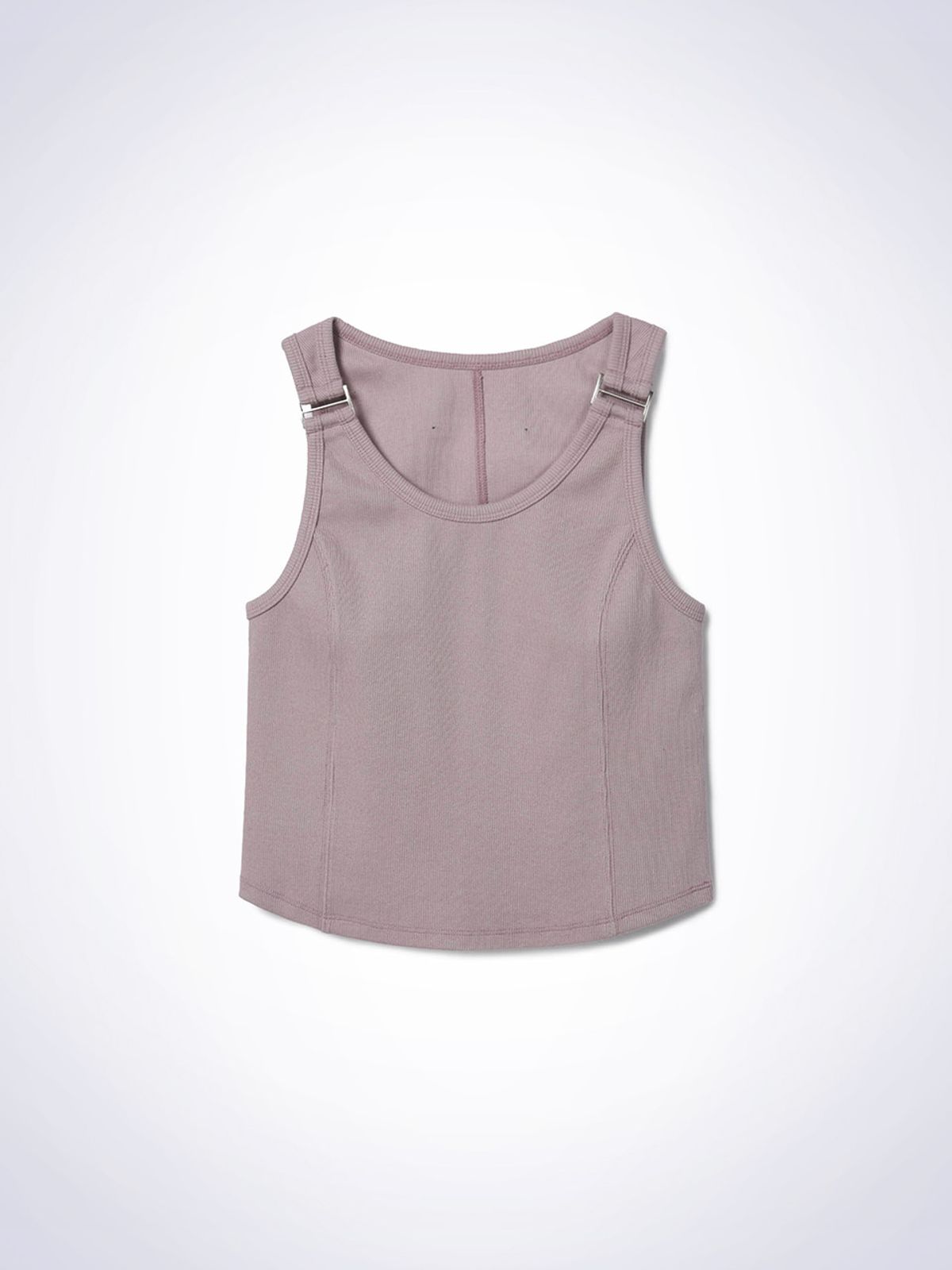 하우스공칠이씨(HAUS072C) BUCKLE SLEEVELESS T-SHIRTS PINK
