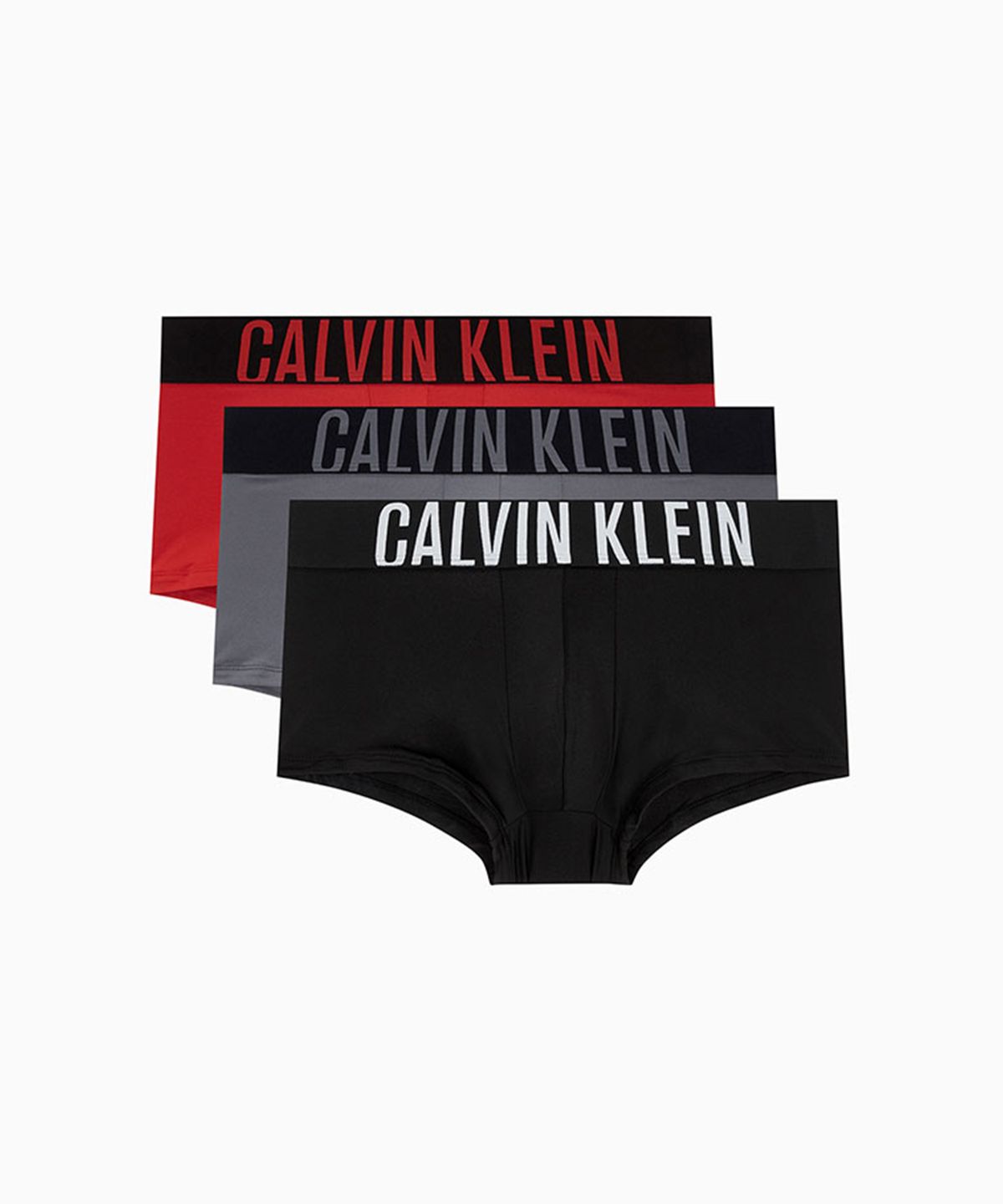캘빈클라인 언더웨어(CALVIN KLEIN UNDERWEAR) 남성 인텐스 파워 마이크로파이버 스트레치 로우 라이즈 트렁크 3PK_NB3611LXO