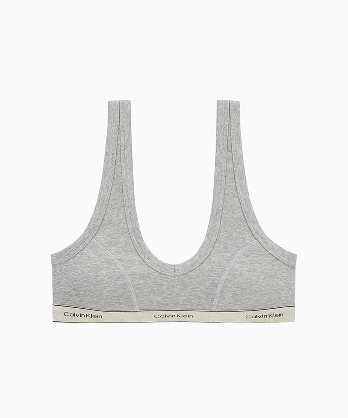캘빈클라인 언더웨어(CALVIN KLEIN UNDERWEAR) 여성 헤리티지 코튼 AF 트라이앵글 브라렛 (H&E)_QF8594ADP7A