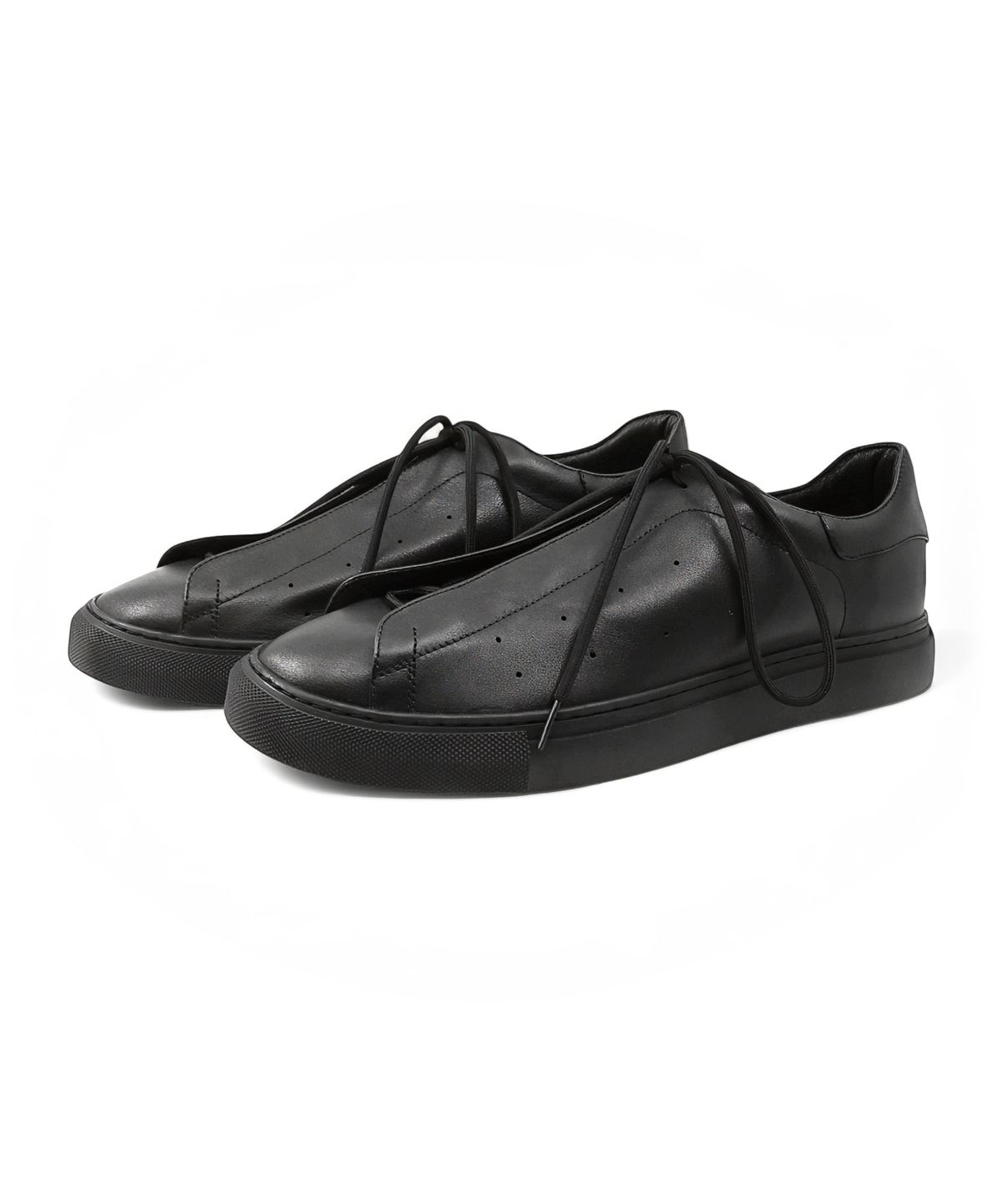 야세(YASE) [Italy Leather] SS1 소프트 스니커즈 블랙