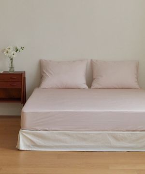 포그 알러지케어 실크코튼필 홑매트리스커버(SS/Q) 4종