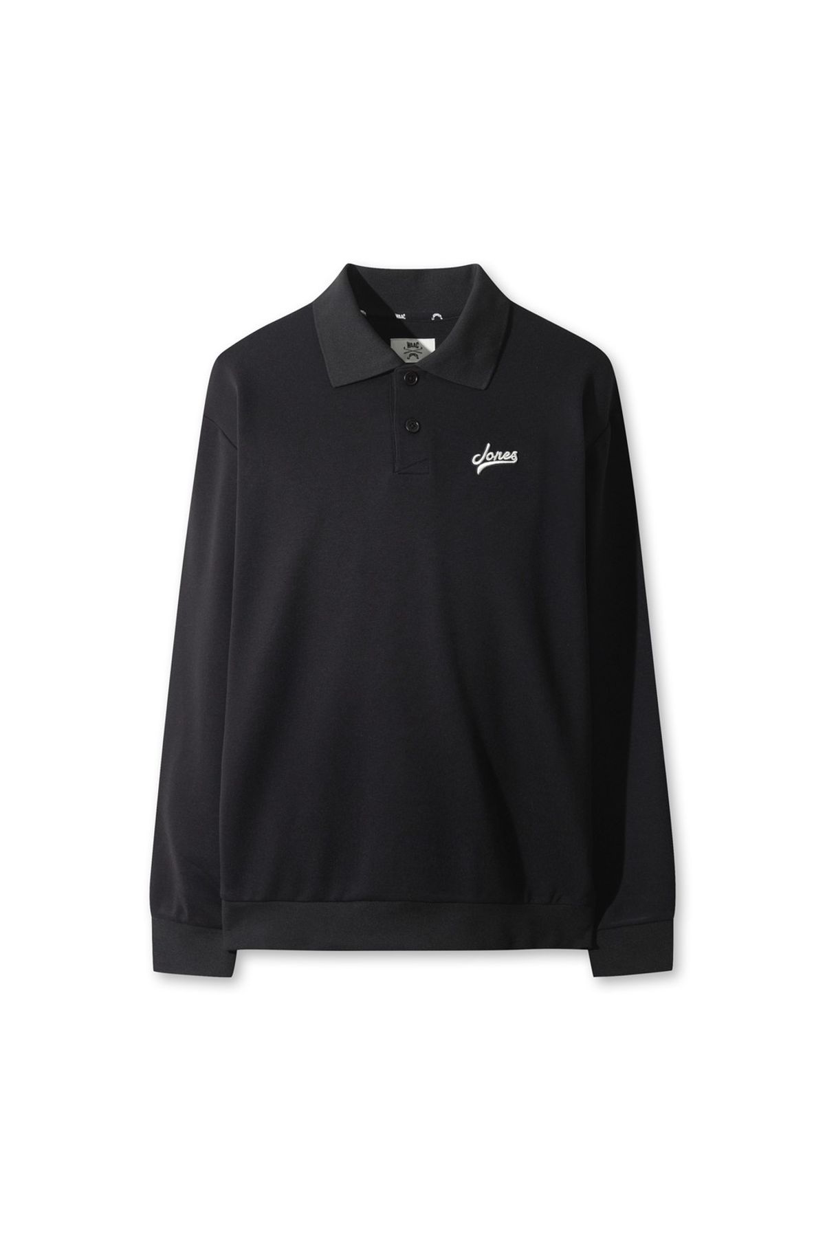 왁(WAAC) [WAAC X JONES] Men’s Polo Sweatshirt WMTBA25670BKX