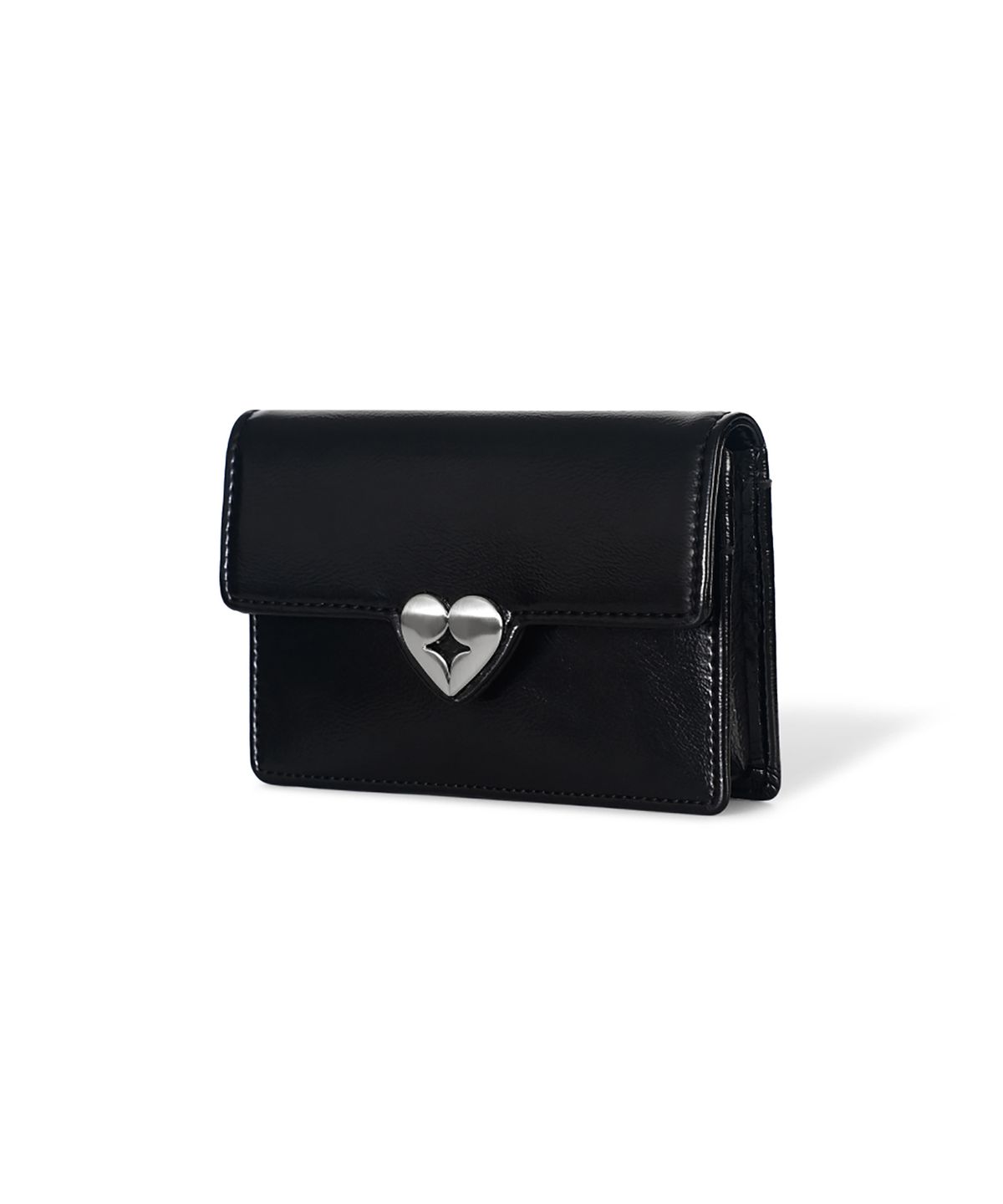 페넥(FENNEC) HEARTY NAME POCKET - BLACK