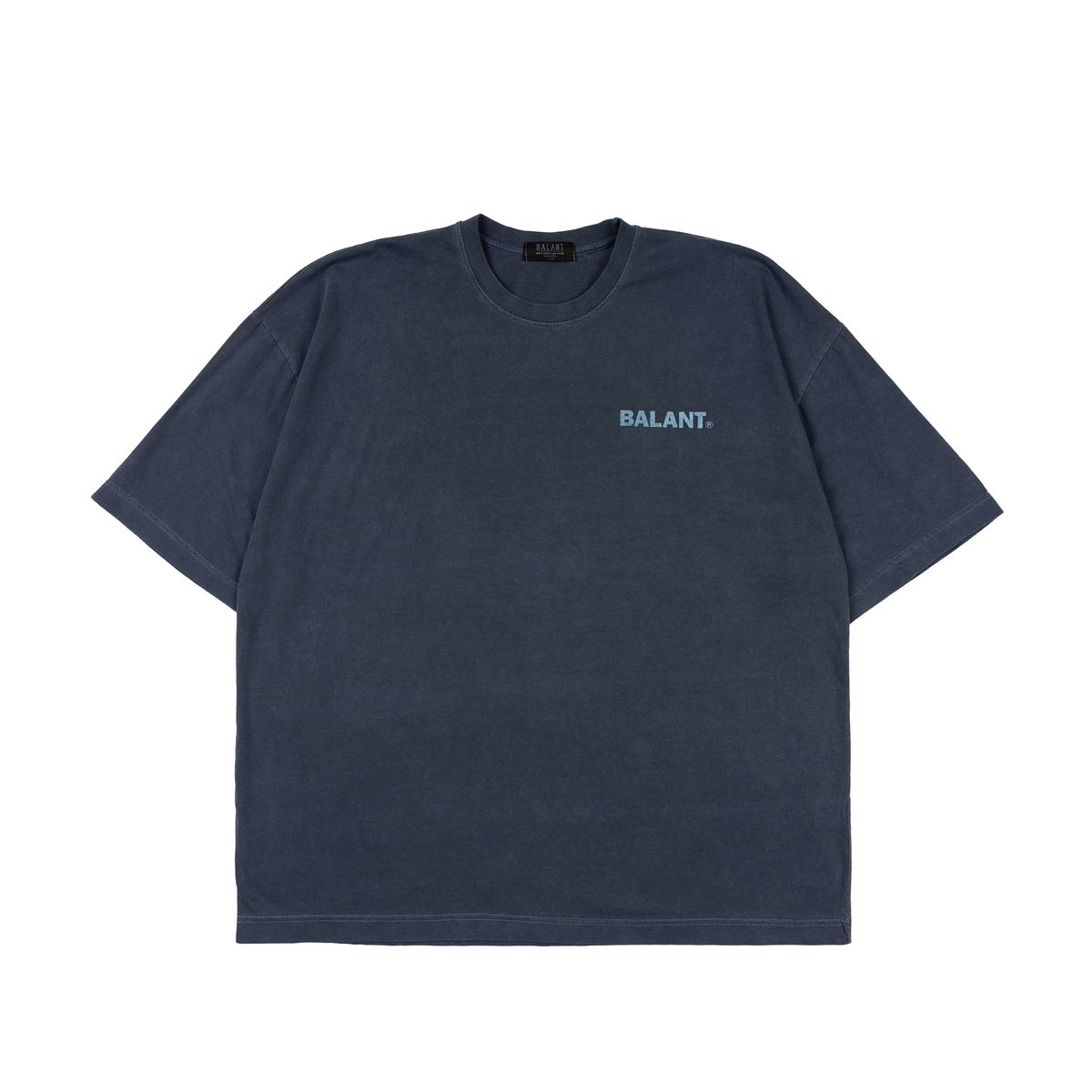 발란트(BALANT) 피그먼트 호프 앤드 패션 티셔츠 - 네이비