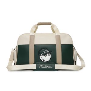 말본 컬러 블록 보스턴백 GREEN