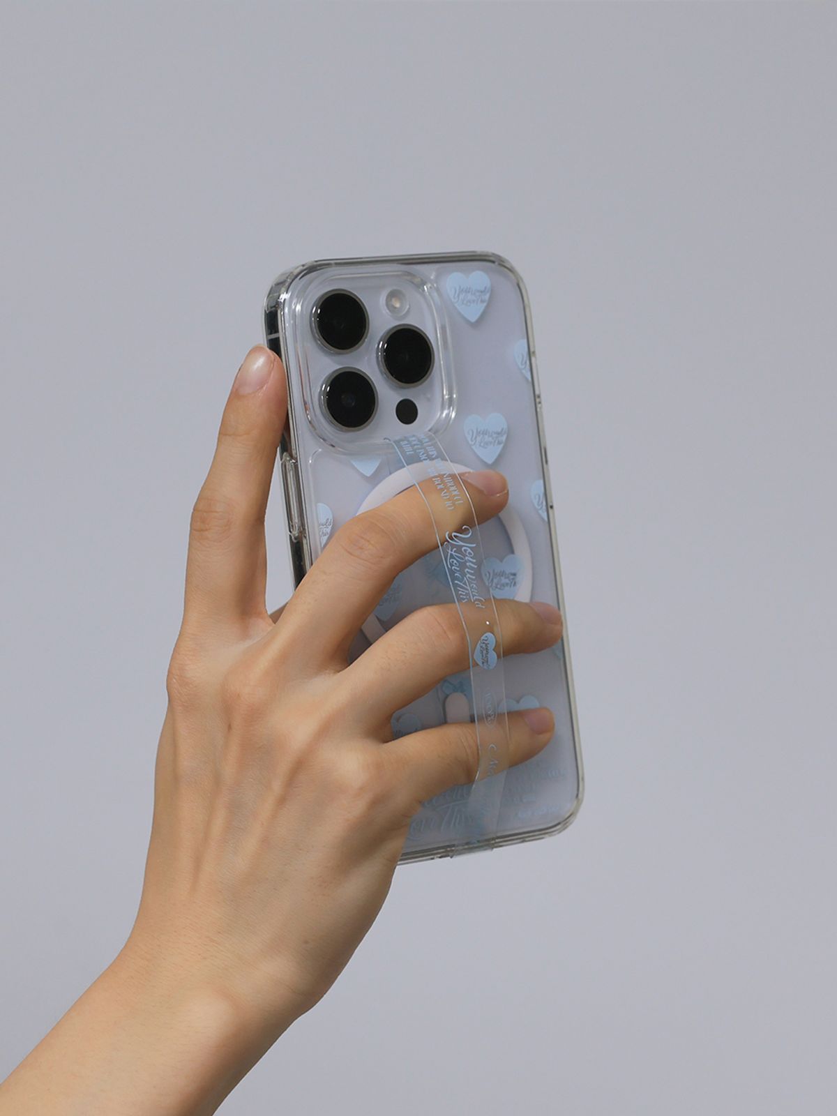 유럽디(YOUWOULDLOVETHIS) Belle 스마트폰 스트랩 (베이비블루)