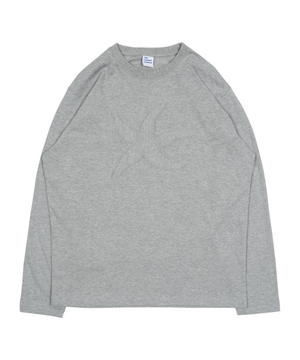 TCM vintage logo long sleeve (grey)