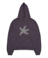 TCM starfish contour hoodie (purple)