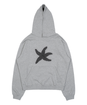 TCM starfish contour hoodie (grey)