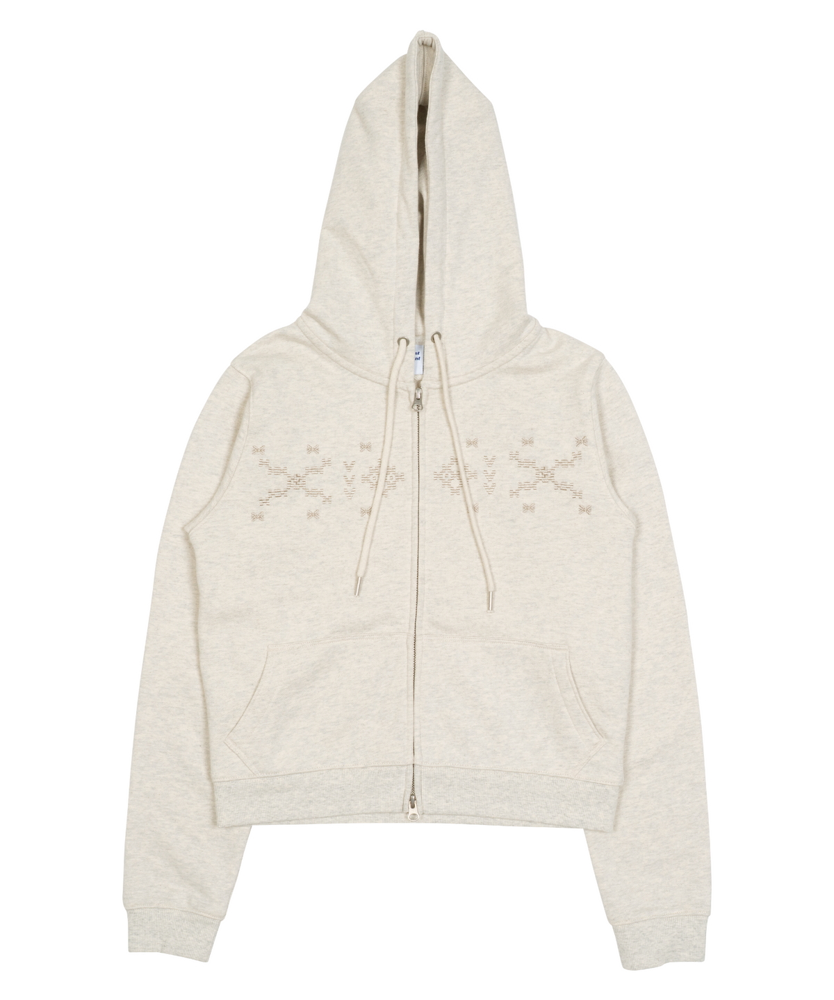 더콜디스트모먼트(THE COLDEST MOMENT) TCM nordic hooded zip-up (oatmeal)