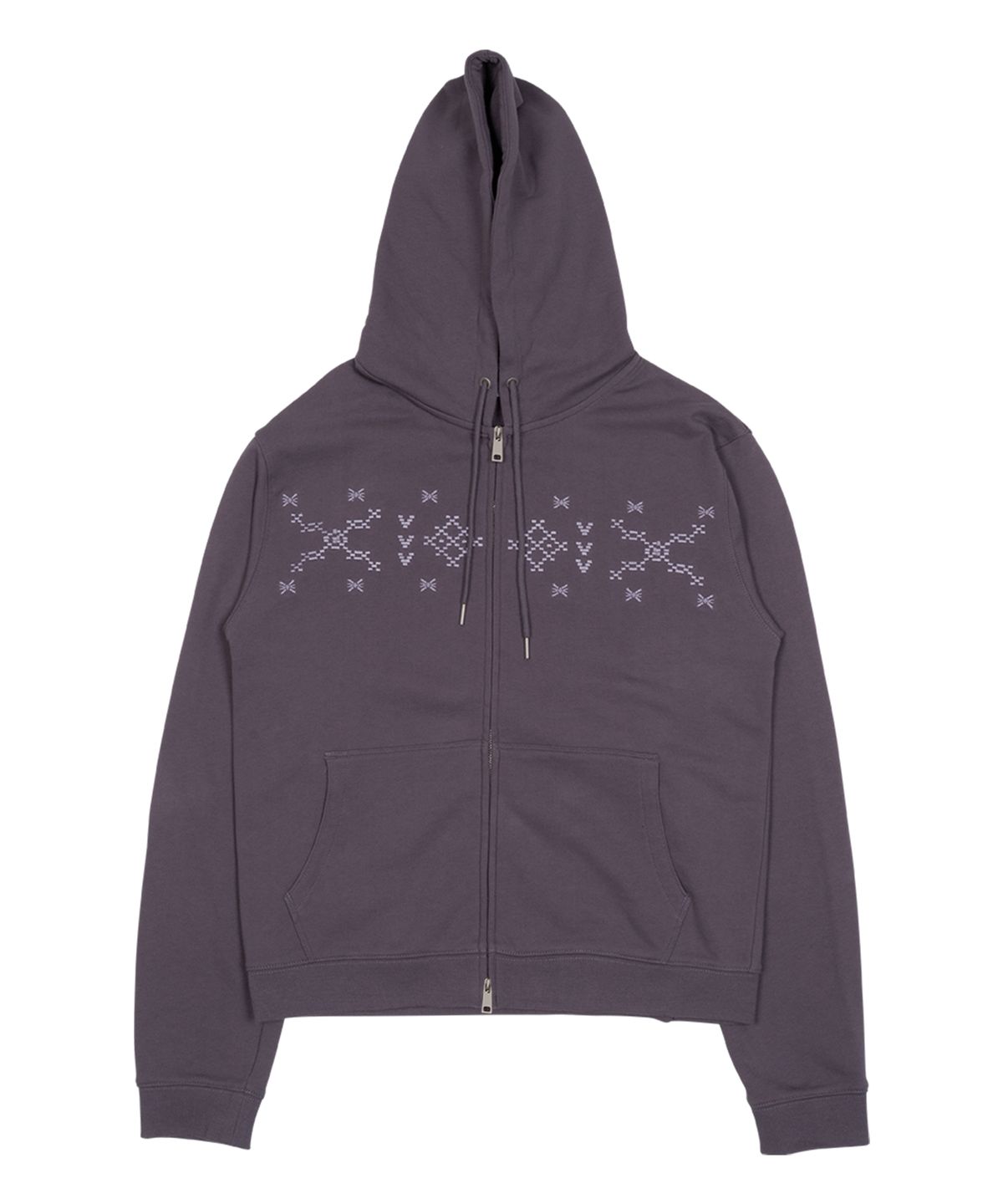 더콜디스트모먼트(THE COLDEST MOMENT) TCM nordic hooded zip-up (purple)