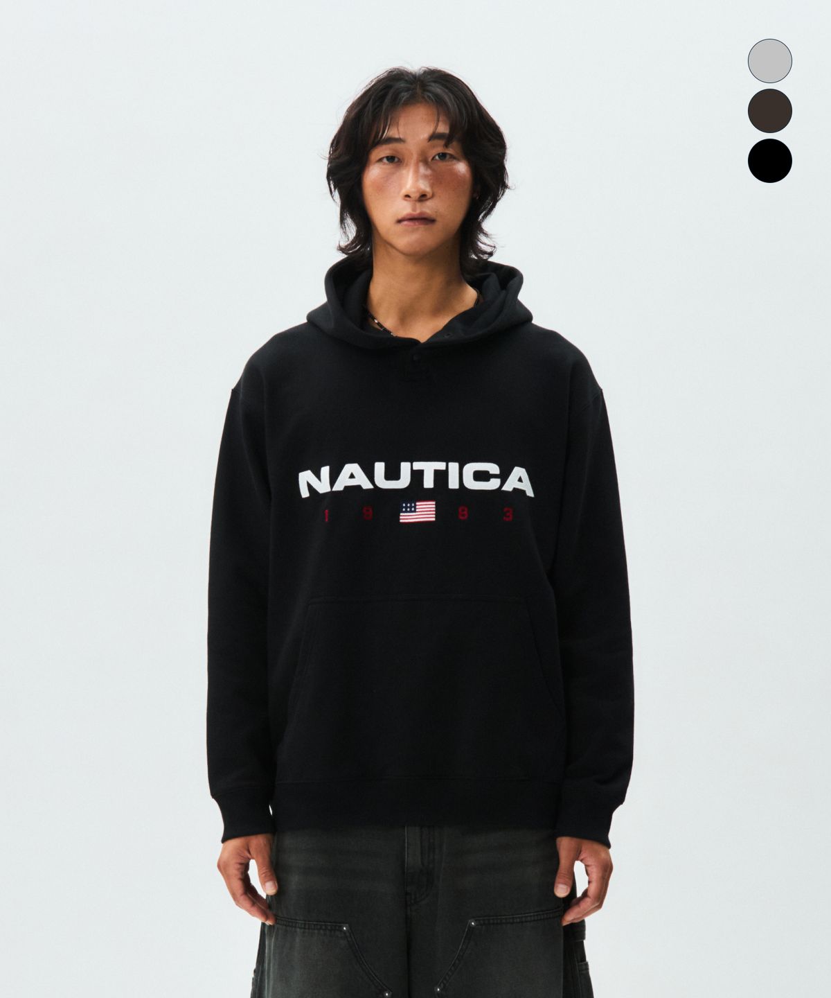 노티카(NAUTICA) 83플래그 후디(기모) NHD5035
