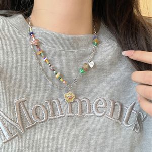 써지컬스틸 비즈 여성목걸이 JSB-535