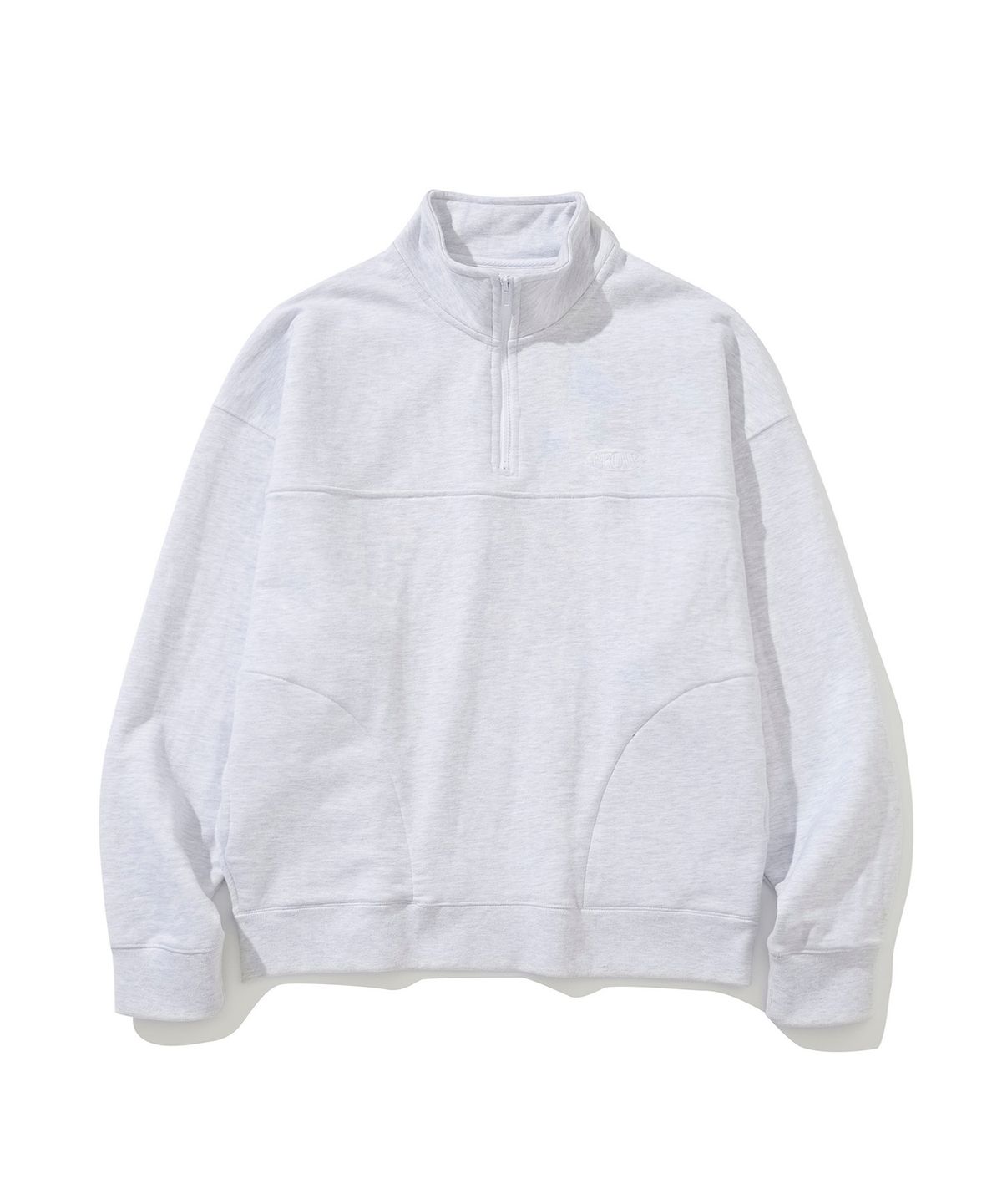 시도(SIIIIDO) VINTAGE HALF NECK ZIP-UP SWEAT SHIRT #1