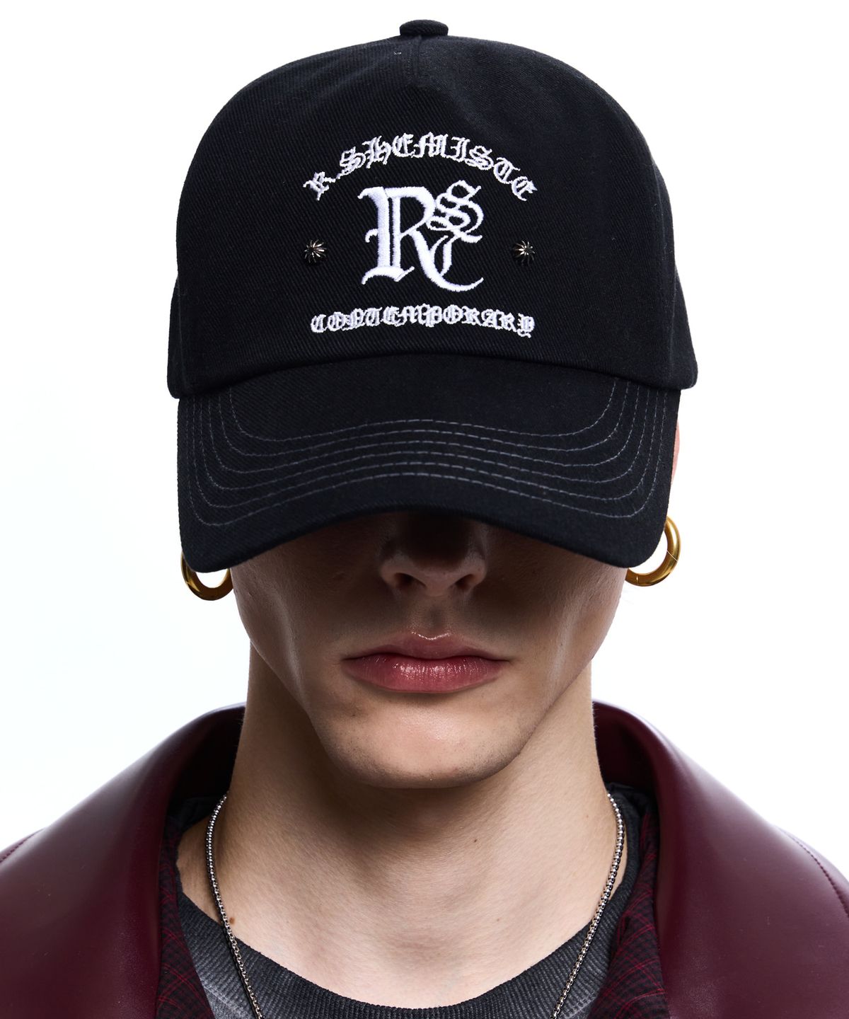 알에스에스씨(RSSC) LOGO WESTERN BALL CAP - BLACK