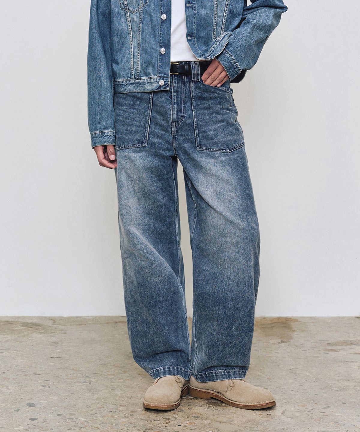 데케트(DECET) M35 Fatigue Pants DCPT065Blue