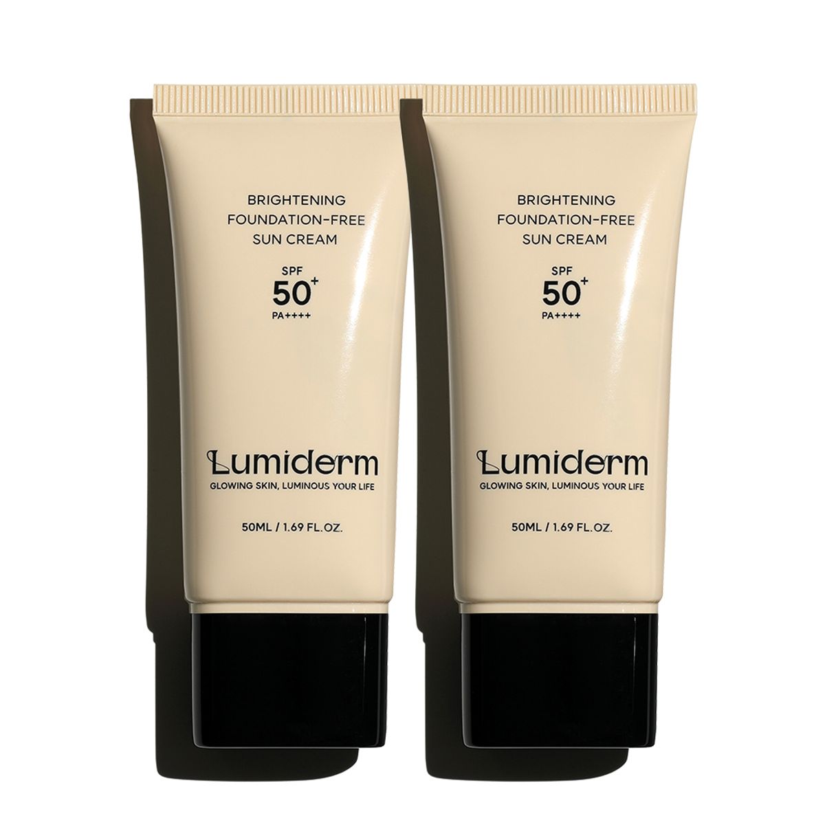 루미덤(LUMIDERM) 브라이트닝 파데프리 선크림 50ml SPF50+ PA++++ 2개