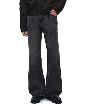 Loose Flared Jeans DCPT066Black