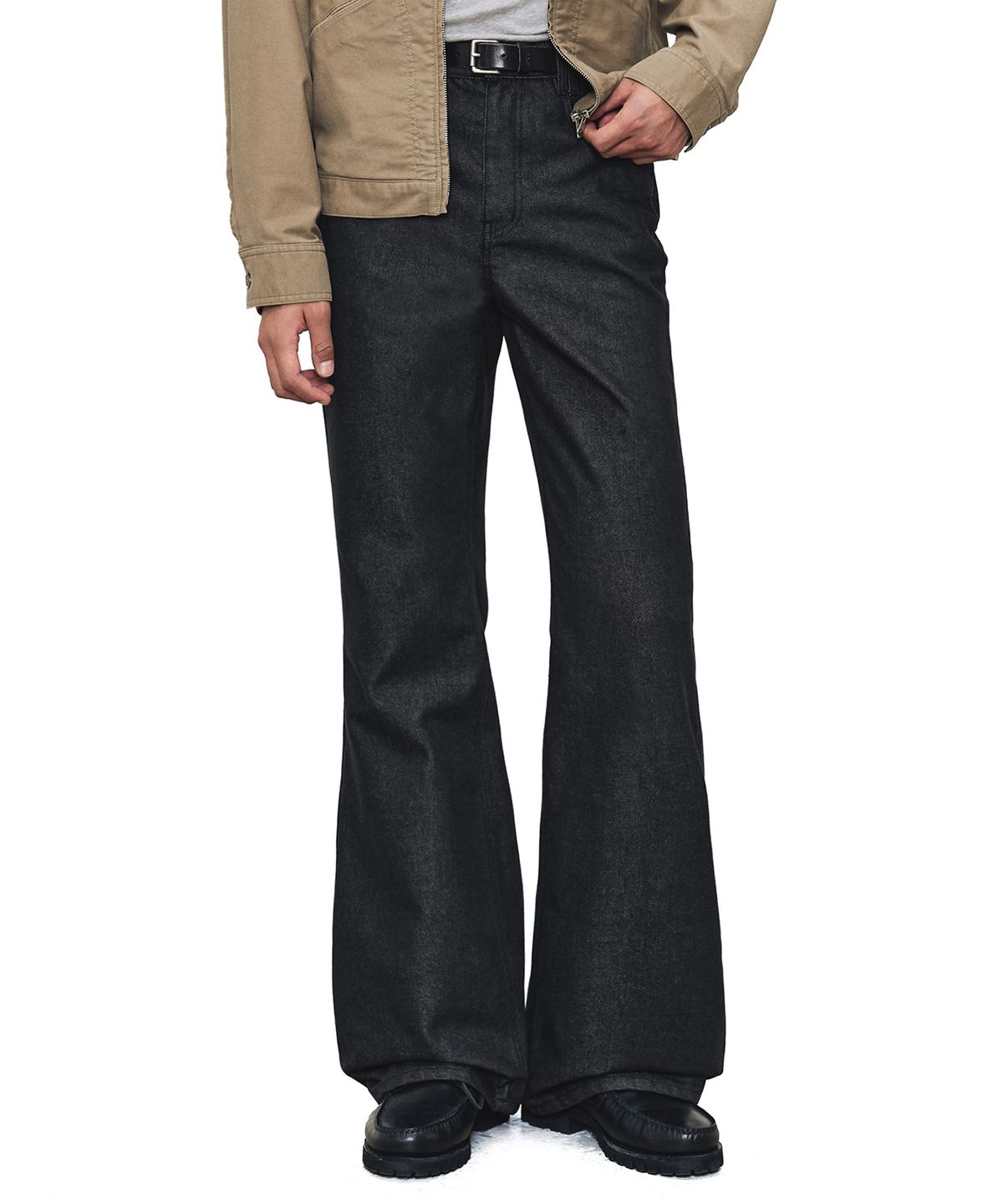 데케트(DECET) Loose Flared Jeans DCPT066CPBlack