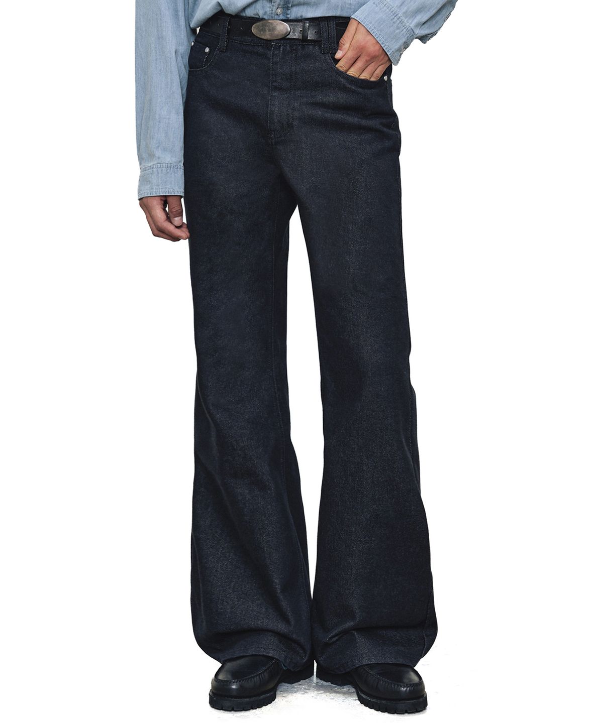 데케트(DECET) Loose Flared Jeans DCPT066CPIndigo