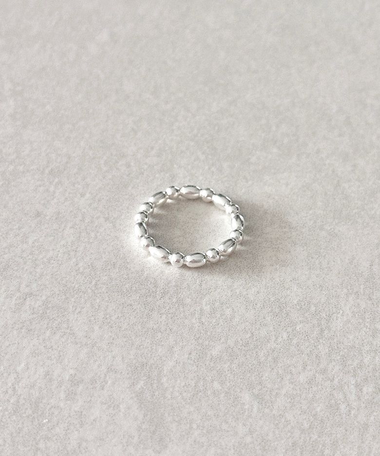 (Silver 925) 로우 볼 반지