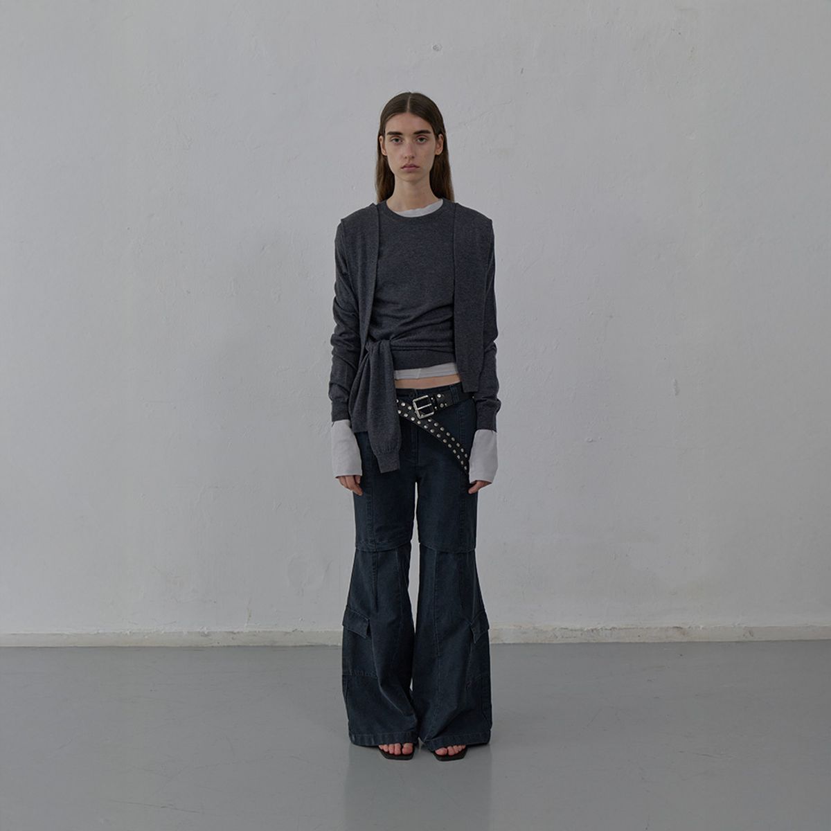 엘씨디씨티엠(LCDC™) POCKET DETAIL TROUSERS (DARK GREY)
