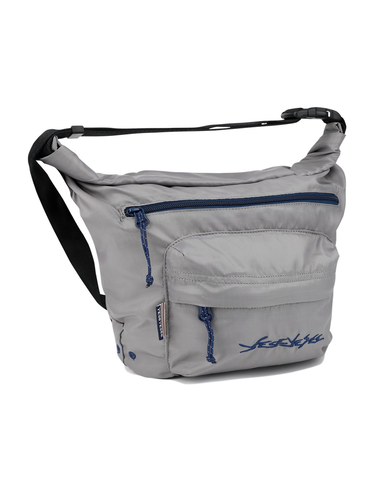 예스아이씨(YESEYESEE) Y.E.S Roll Top Cross Bag Grey